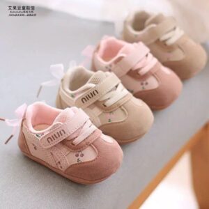 Cherry baby shoe