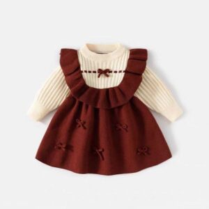 Cocoa Bow Dress