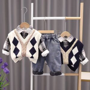 Argyle Vest Set