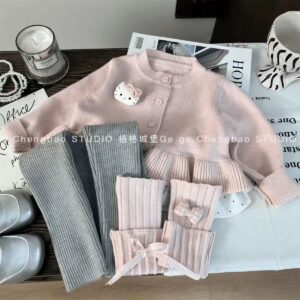 Hello Kitty Knit Set