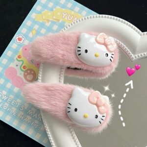 Fluffy Kitty Clips