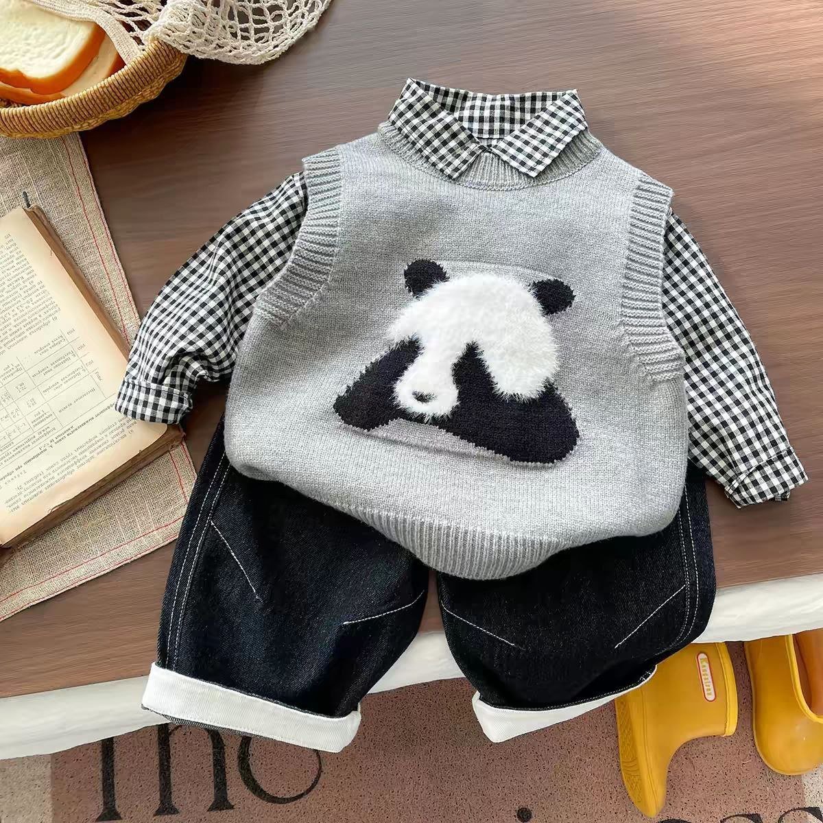 Panda Fleece set
