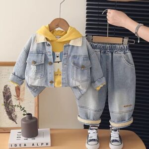 Puppy Denim Set