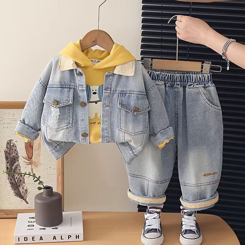 Puppy Denim Set