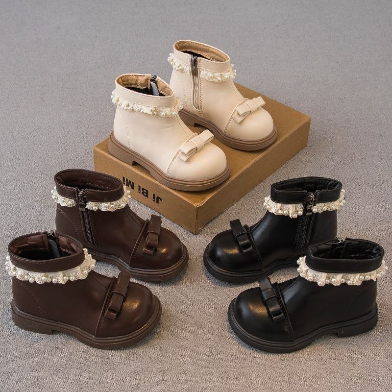 Pearl Bow Boot