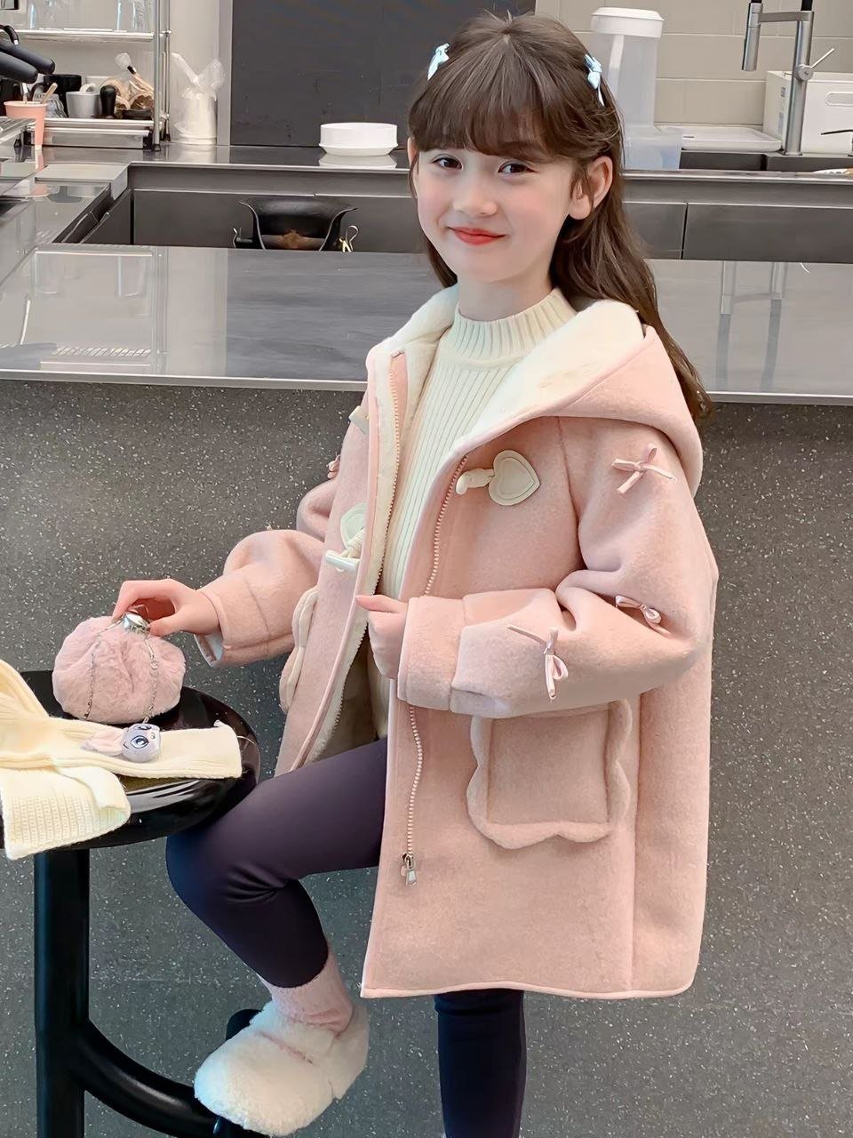 Peach Coat